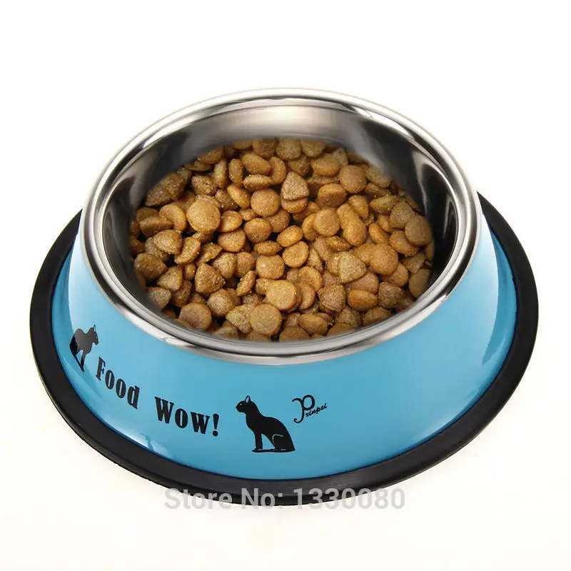 New Arrival Fashion Stainless Steel Anti-skid Dog Cat Food ...