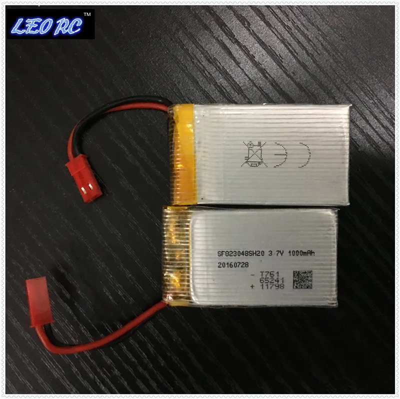 

2pcs Original 3.7V 1000mah 25C Li-po battery  for DM006 DM006HW rc drone