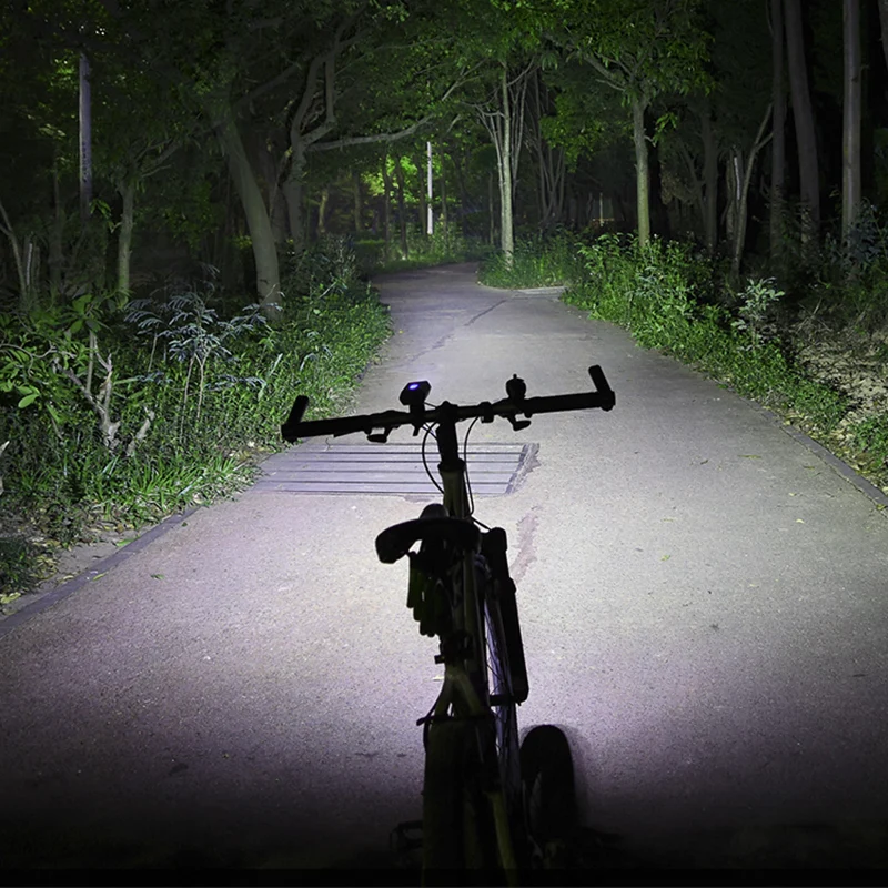 Best ROCKBROS Bike Light Front 1800Lm 2 Led Bike USB Rechargeable Bicycle Light 5200 MhA Li-Battery Cycling Flashlight Power Bank 0 Best ROCKBROS Bike Light Front 1800Lm 2 Led Bike USB Rechargeable Bicycle Light 5200 MhA Li-Battery Cycling Flashlight Power Bank 0