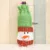 Christmas Wine Bottle Decor Set Santa Claus Snowman Deer Bottle Cover Clothes Kitchen Decoration for New Year Xmas Dinner Party 33