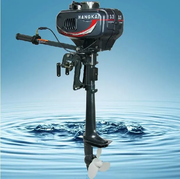 HANGKAI CDI с водяным охлаждением короткий вал 2 тактный 2,5 кВт/3,5 л.с. подвесной лодочный мотор(3,5 2 T