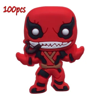 

100pcs Venom PVC Fridge Magnets Cool Action Figure Magnetic Stickers Blackboard Refrigerator Magnet Home Decor Kids Toys Gift