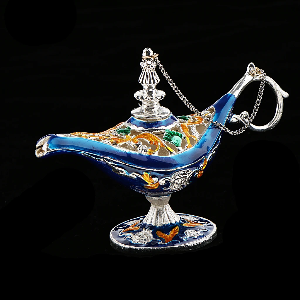 Chic Wishing Lamp Decorative Lamp Metal Craft Home Decor Jewelry