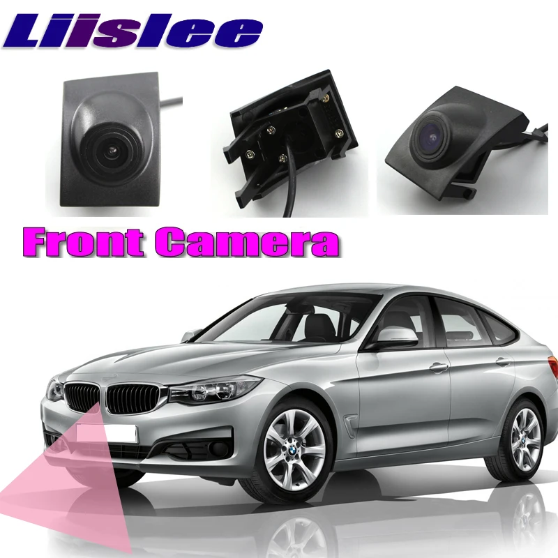 

LiisLee Car Front Camera For BMW 3 Series Gran Turismo GT 2013-2018 LOGO CAM Front Grille CAM DIY Manually Control Front Camera