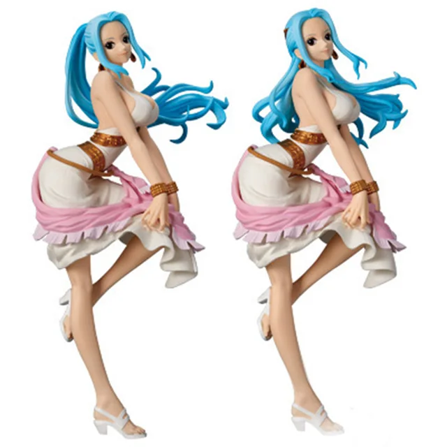 Cheap 24cm Pop One Piece Nefeltari Vivi Action Figure Sexy Miss Wednesday Anime Figures PVC Collectable Boxed Model Toys Gifts WX321