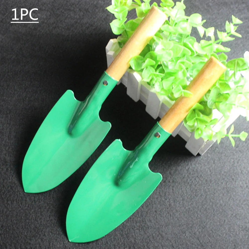 

Mini Wooden Handle Reinforced Gardening Shovel Loose Soil Planting Emergency Garden Camping Outdoor Palaplegable Tool