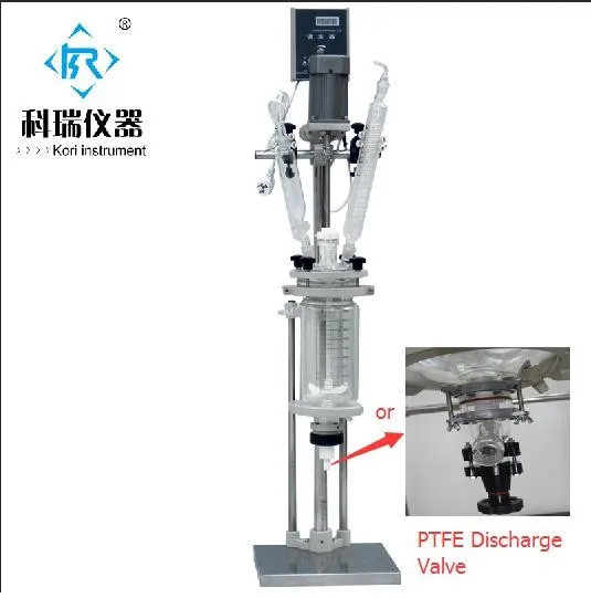 Double layer PTFE Discharge Valve