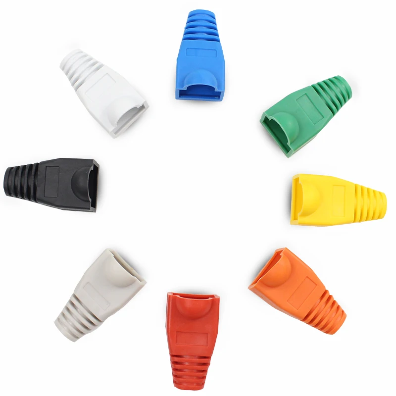 Color : Green Black Black 100 Pcs in One Packageaging, The Price is for 100 Pcs Broadband QIX Network Cable Boots Cap Cover for RJ45 Internet Color : Green Black Black 100 Pcs in One Packageaging, The Price is for 100 Pcs Broadband QIX Network Cable Boots Cap Cover for RJ45 Internet