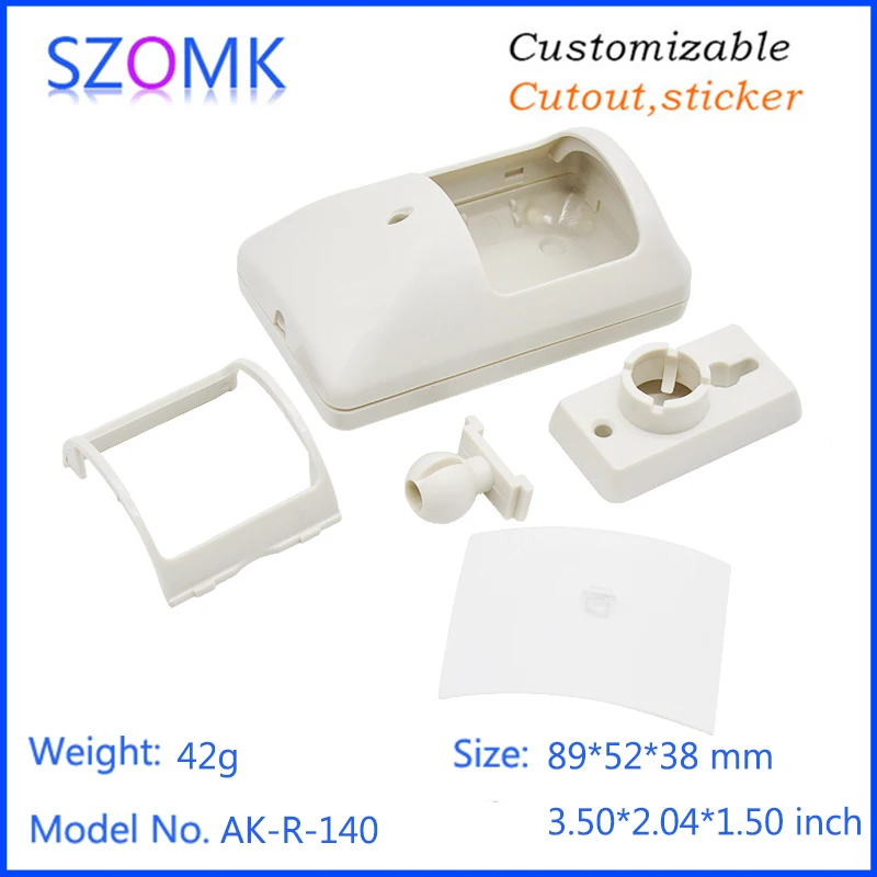 szomk plastic enclosure for electronics plastic case plastic box for electronics project Wireless PIR IR Motion Sensor for Alarm Home Security System (16)