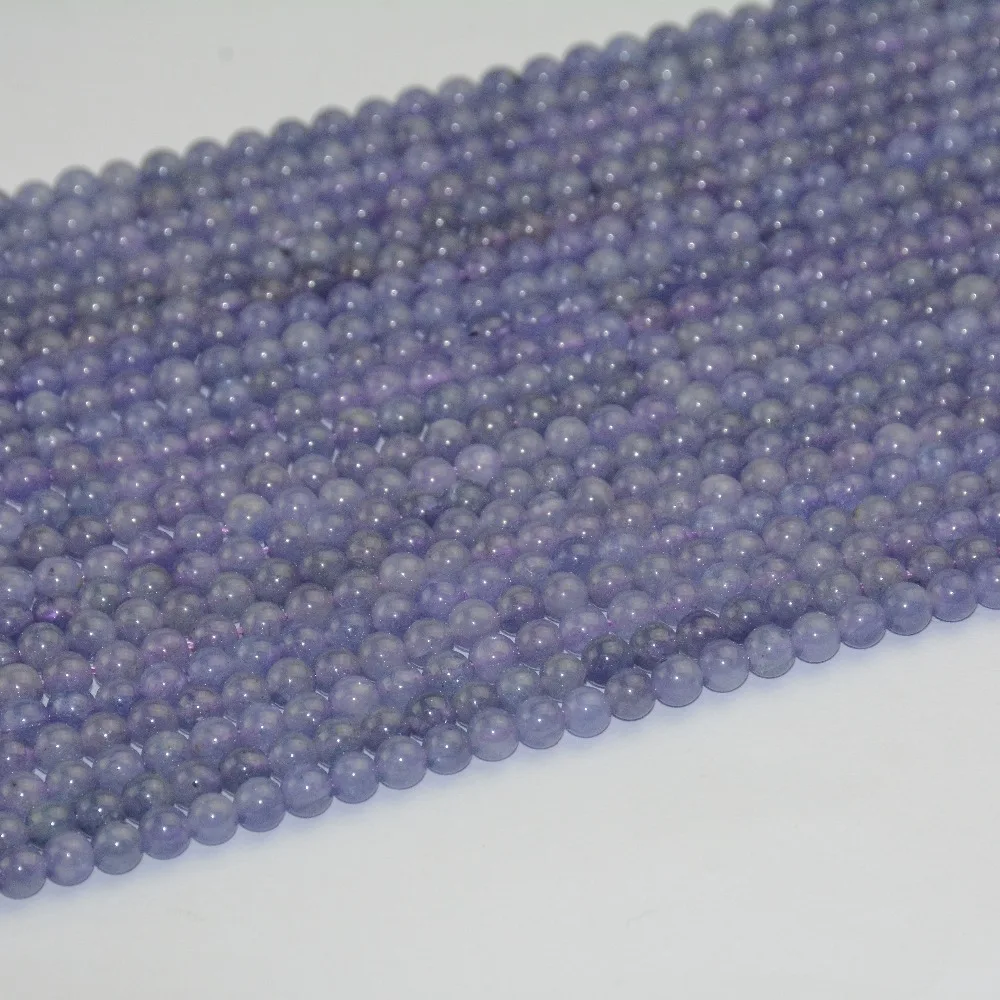 

Natural Tanzanite / Tansanite Small Loose Round Beads 4mm