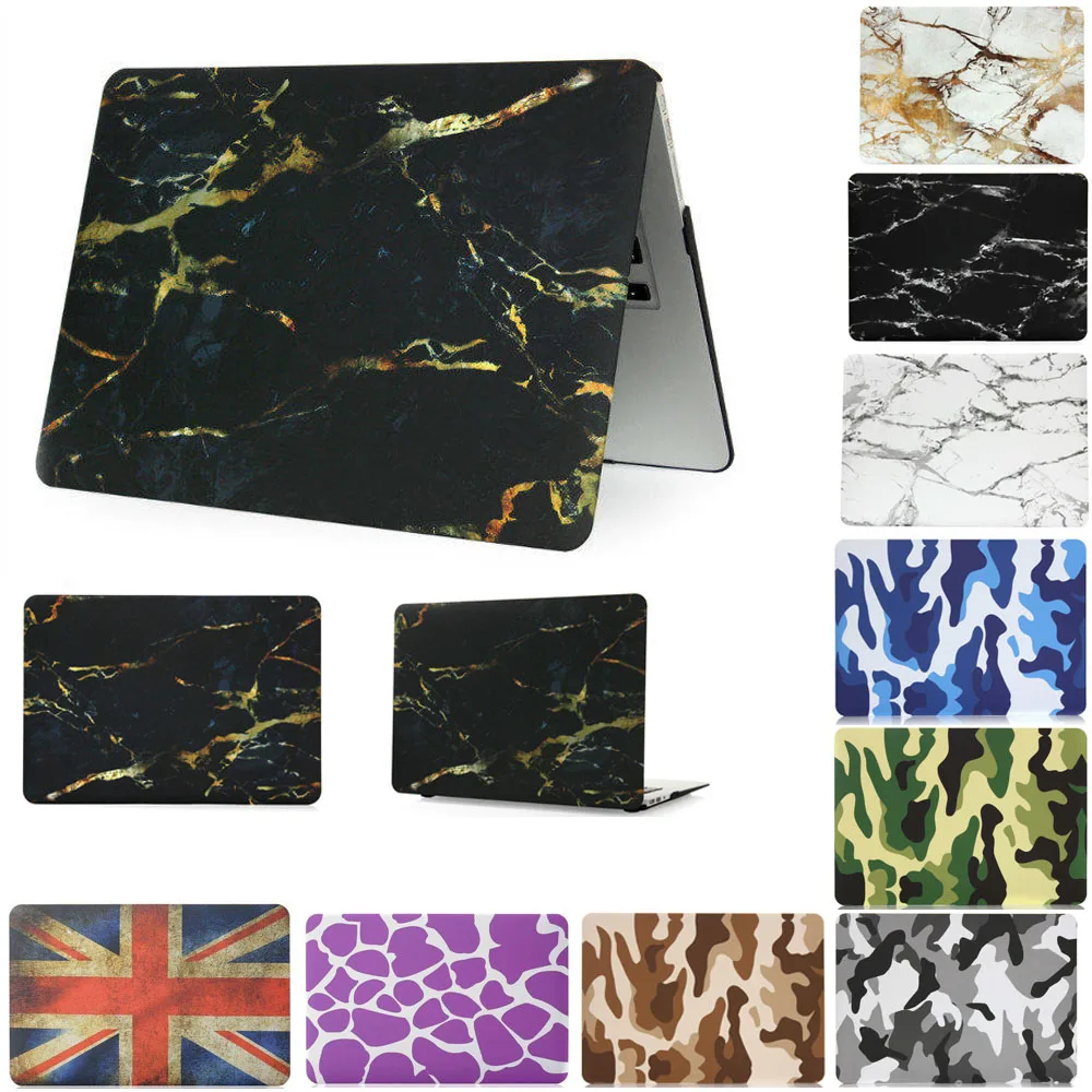 Мраморная текстура US UK Flags защитный чехол для Mac book/ноутбука macbook pro retina air 11 12 13 15|case