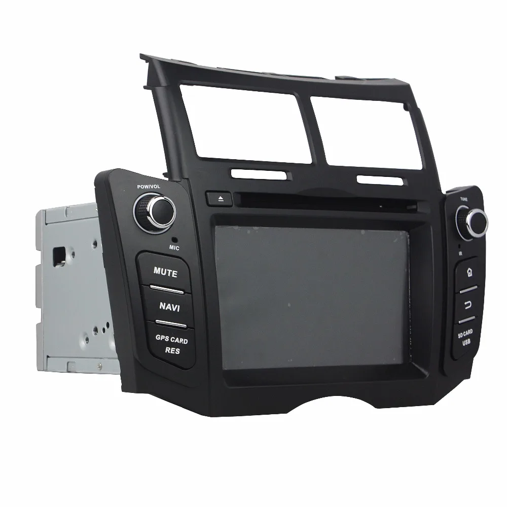 Excellent Navirider CAR DVD Android 8.0.0 8-core touch screen car stereo for TOYOTA YARIS 2005-2011 autoradio free map and camera gift 1