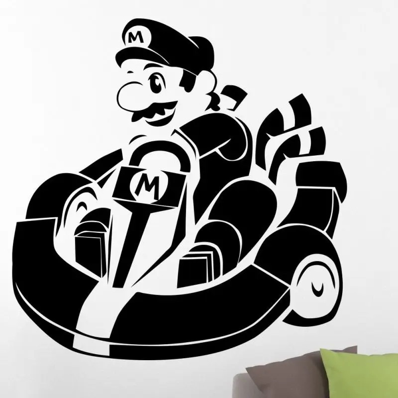 DETAL Gamer Decal Gaming Posters Gamer vinilo Wall Decals Parede Decor Mural etiqueta engomada del juego de video  G9913