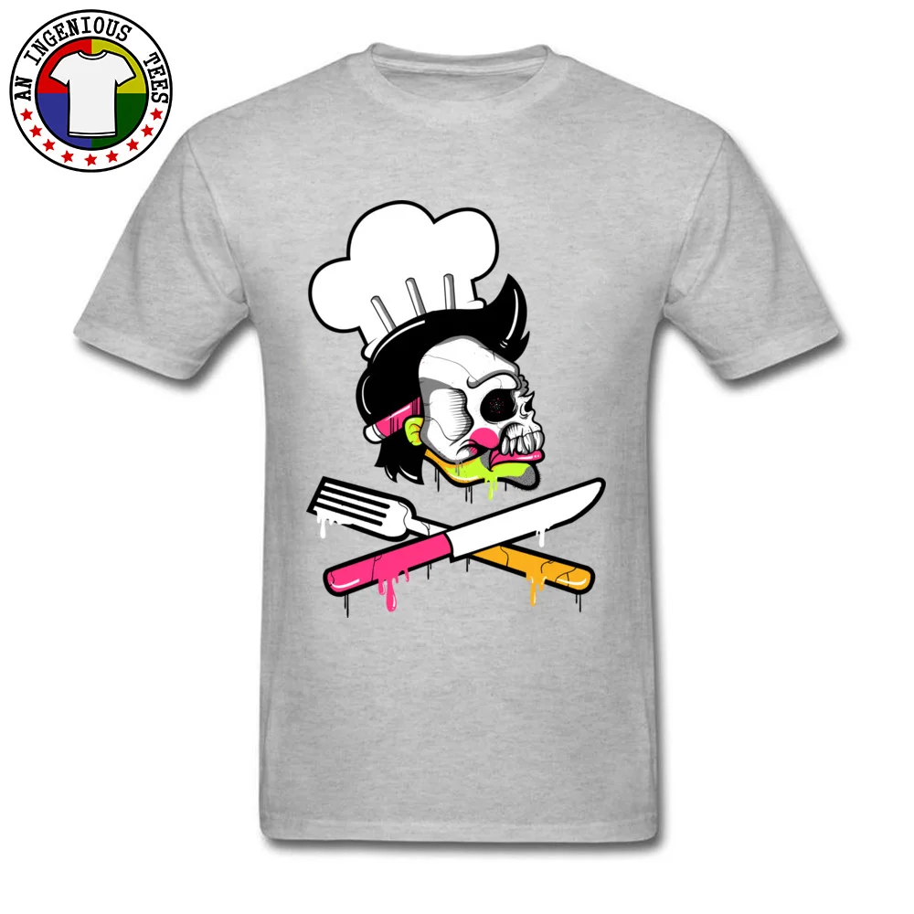 Jolly roger Tshirts Funny Short Sleeve Oversized O Neck Pure Cotton Tops & Tees Personalized Tee-Shirts for Men Summer Fall Jolly roger grey