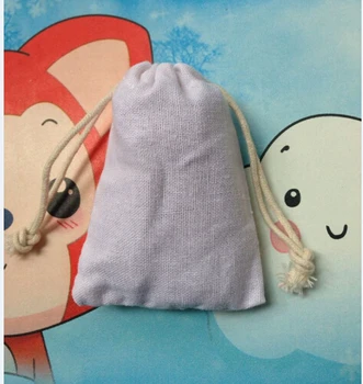 

SPECIAL SALE (20pcs/lot) 7*9cm overlocked commercial linen bag linen pouch linen drawstring bag for gift ring jewelry watch