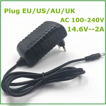 

14.6V Smart Intelligent Charger 2A for 4S 12.8V LiFePO4 Battery Pack EU/US/AU/UK Plug