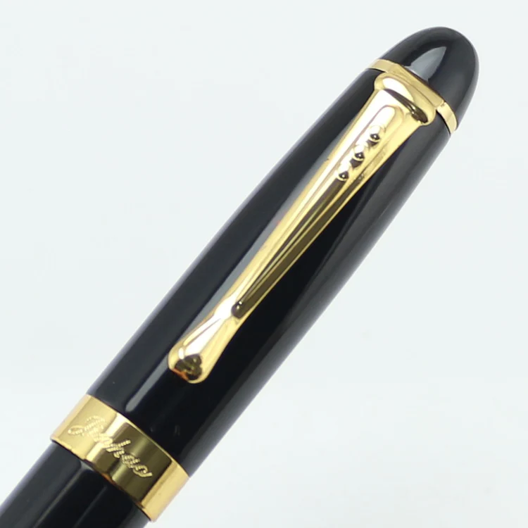 JINHAO X450 Высококачественная Черная шариковая ручка с мерцающими винными бочками