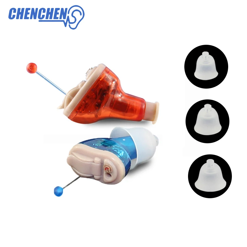 CIC Digital Ear AID Sound Enhancer High Low Tone Hearing AIDS Adjustable Invisible In The Ear