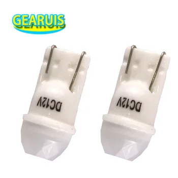 

New Durable T10 W5W Ceramic 3D COB LED Diamond shape 30MA 194 192 168 12V Auto Car Bulb Reading Light License Plate Lights 12V