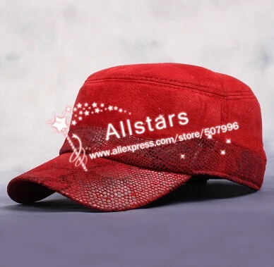 Высокое качество Змеиной Бейсболки Моды snapback шляпы для мужчин и женщин регулируемый размер 3 цветов D-1849 - Цвет: Красный