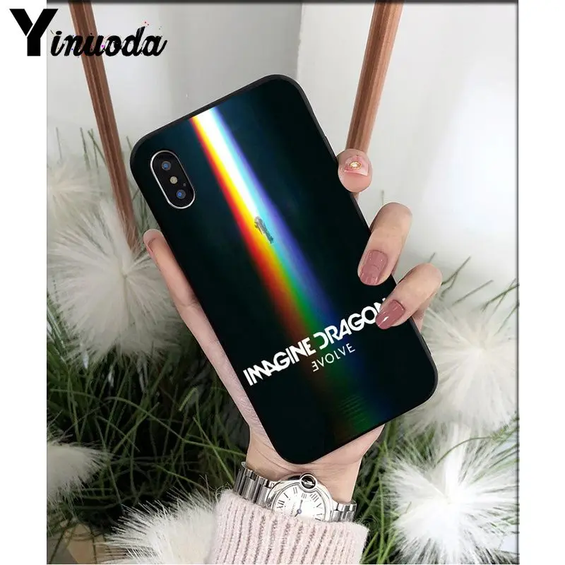 Yinuoda Ночная музыка imagine Dragon music кожаный чехол для телефона чехол для Apple iPhone 8 7 6 6S Plus X XS MAX 5 5S SE XR чехол - Цвет: A16