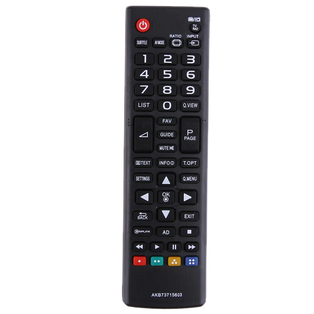 

1pcs Replacement TV Remote Control For LG AKB73715603 42PN450b 47lN5400 50ln5400 50PN450b 50PN6500 60PN6500 LCD TV Controller