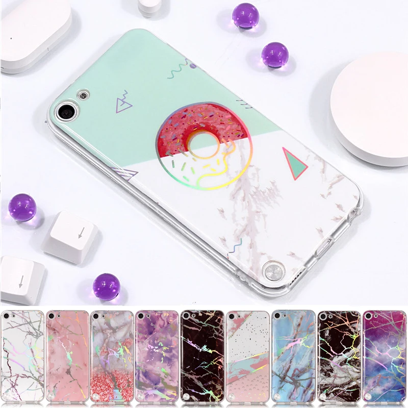 

For iPod Touch 5 6 Case Coque Touch5 Touch6 Soft TPU Marble Stone Painted Phone Cover For Apple iPod Touch 5 6 6th Generation