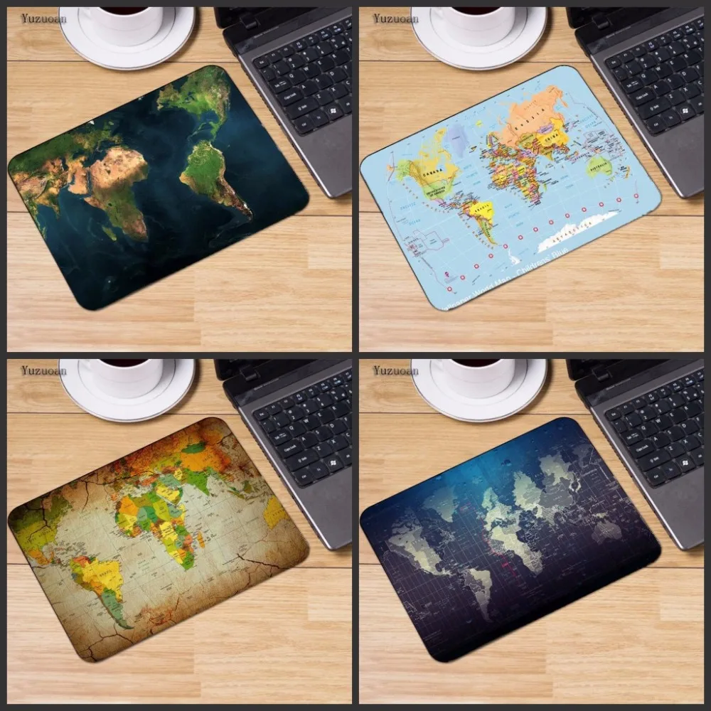 Yuzuoan Fashion Old World Map Mouse Pad Small Pad for Mouse Notbook Computer Mousepad Gaming Mouse Mats for Mouse Game 18*22cm Yuzuoan Fashion Old World Map Mouse Pad Small Pad for Mouse Notbook Computer Mousepad Gaming Mouse Mats for Mouse Game 18*22cm
