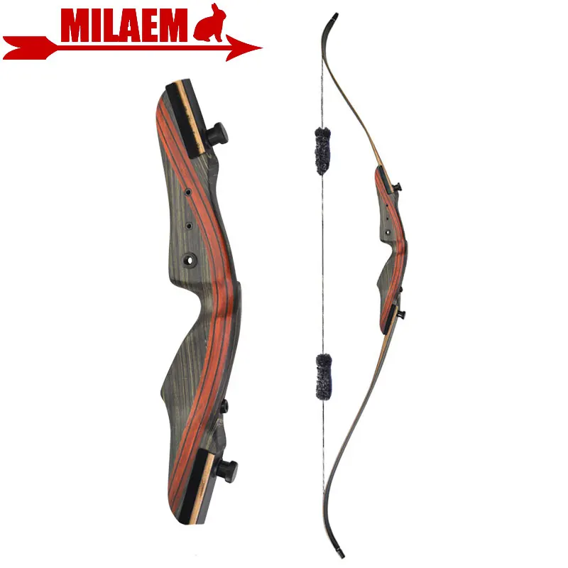 

1pc 62inch 20-50lbs Archery Recurve Bow With Stabilizer Lamination Limbs Right Hand Takedown Bow Outdoor Hunting Accessories