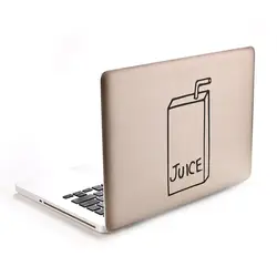 1 шт. сок наклейка Стикеры для MacBook Air/Pro 11 "13" 15 "виниловая наклейка Стикеры кожи для ноутбука