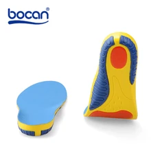 Bocan sport insoles shock absorption pads running sport shoes inserts breathable insoles foot health care for men and women 7755