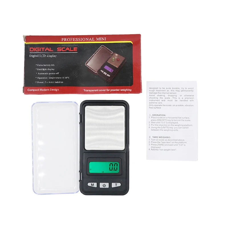 Pocket Scale Mini Electronic Digital Affichage LCD Diamant Or jewelary poids