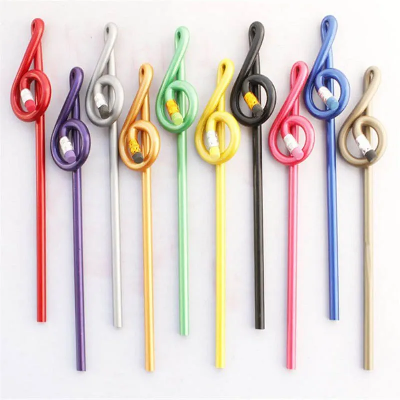 Do-Re-Mi-Music-Treble-Pencil-Multi-Color-Musical-Note-Pencil-Designer-Decoration-Pencil-School-Office