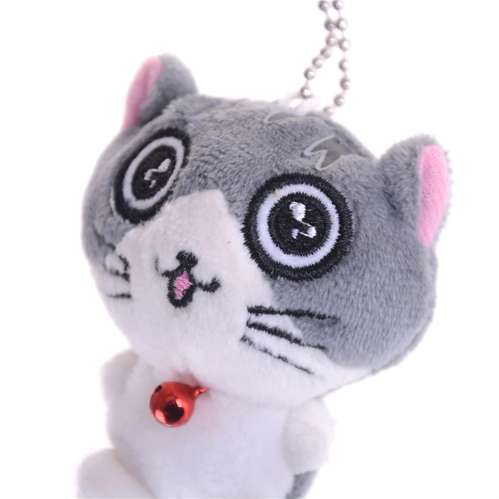8 см милая кошка строительные игрушки коллекция Meow маленькие мягкие