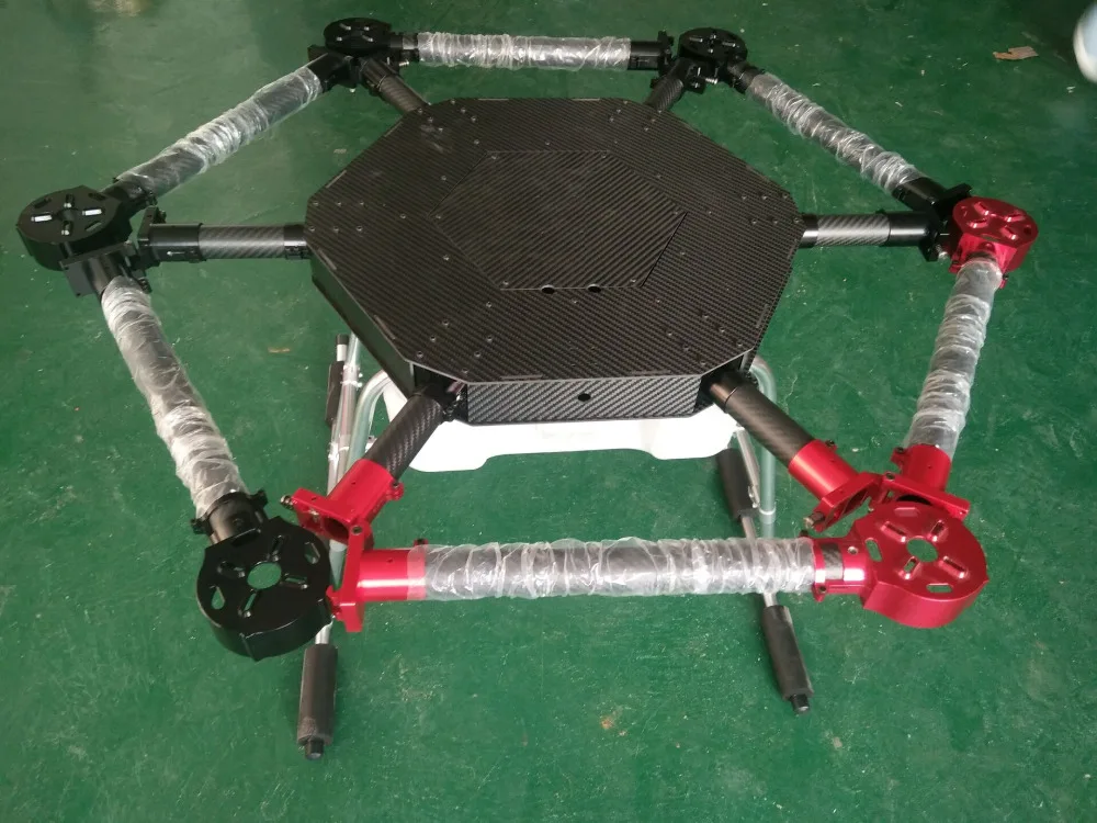 6 Axis 10KG Agricultural Spraying unmanned RC drone empty carbon fiber frame Mist Agriculture Machine UAV frame