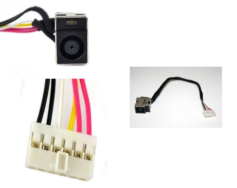 

WZSM New laptop DC Power Jack with cable for HP Pavilion DV7-2000 for Compaq Presario DV5 DV6 CQ61 CQ61Z CQ71