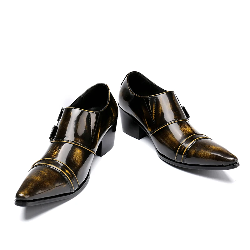 De Estaleiros Patente Homem 45 Retro Alto Apontou 44 As Salto Picture Fivela Casamento Homens Sapatos Oxford Toe Novos 46 Grandes Design Couro Vestido qTZx5HAnIw