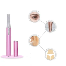 Практичные электрические ножницы для бровей Триммер для волос мини портативное женское средство для удаления волос лезвие электрическая бритва