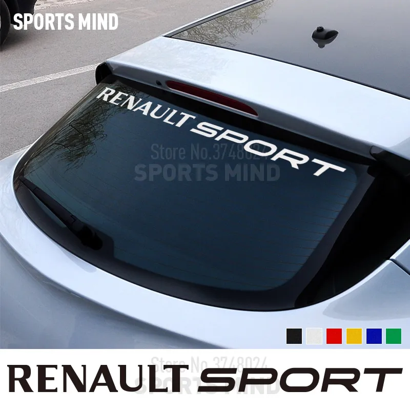  Windshield Car Stickers Decal Automobiles Car-Styling For Renault Duster Megane RS Logan Laguna Cli