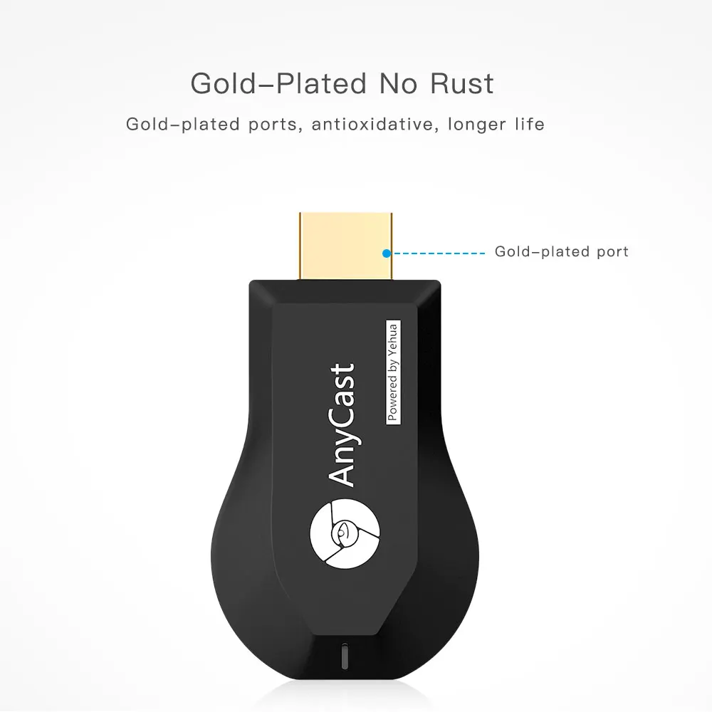 AnyCast M4 Plus Wireless HDMI WiFi Display Dongle Receiver 1080P HD Interface TV Stick DLNA Airplay Miracast for PC Android