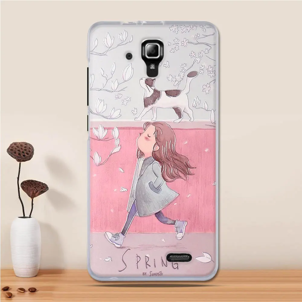 Чехол для Lenovo A536 силиконовый мягкий чехол из ТПУ Для телефона 536 358 A358T Coque|Бамперы|