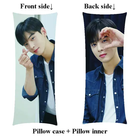 New Kpop Boyfriend Cha Eunwoo Long Size Home Body Pillow Include Inner Girl Gift Hugging Pillow Custom Printing Two Sides Decorative Pillows Aliexpress