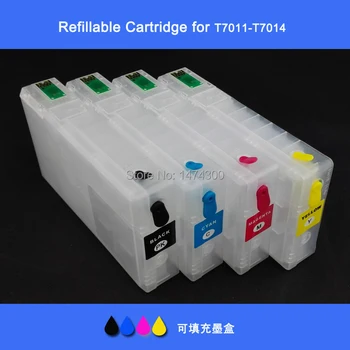 

XIMO T7021-T7024 refillable ink cartridge for EPSON Workforce Pro WP-4025DW WP-4535DWF WP-4545DTWF WP-4030 WP-4040 etc.