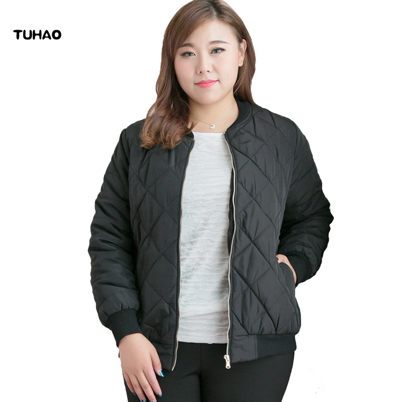 

2019 Spring Women Casual Warm Jacket Plus Size 10XL 9XL 8XL Womens Winter Fashion Oversize Jackets Coats for Office Lady MSFS