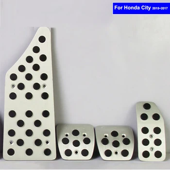 

Non-Slip Car Rubber Pedal Fuel Brake Foot Rest Pad for Honda City 2010 2011 2012 2013 2014 2015 2016 2017 Pedals Free Shipping