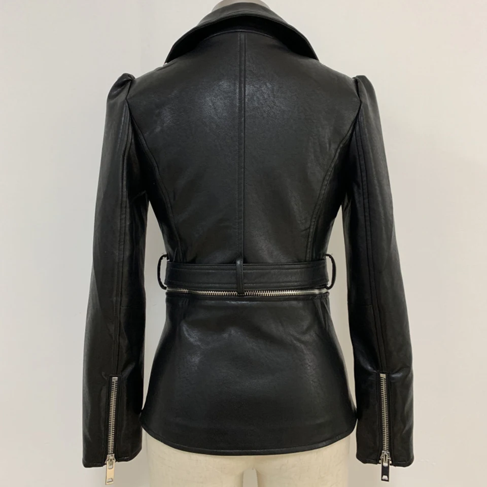 Высокое качество дизайнер британский стиль женские замшевые пальто нижний край Detachabl диагональ искусственная кожа на молнии PU для женщин куртка