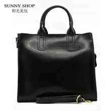 Sunny shop hohe qualität 100% aus echtem leder modefrauentasche markendesigner echtem leder tasche