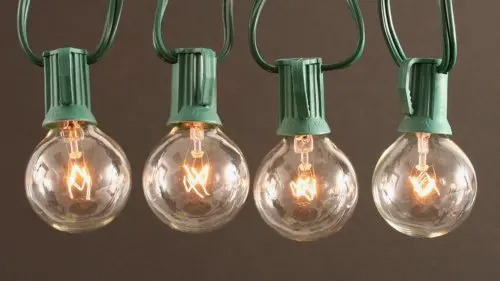 nur schiff zu uns. klar globus lichterkette Reihe von 25ct. g40