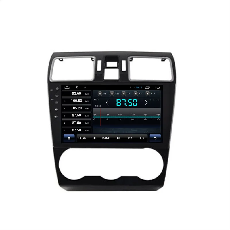 Clearance YESSUN Android Radio Car DVD Player For Subaru Forester XV stereo radio multimedia GPS navigation with WIFI Bluetooth AM/FM 2