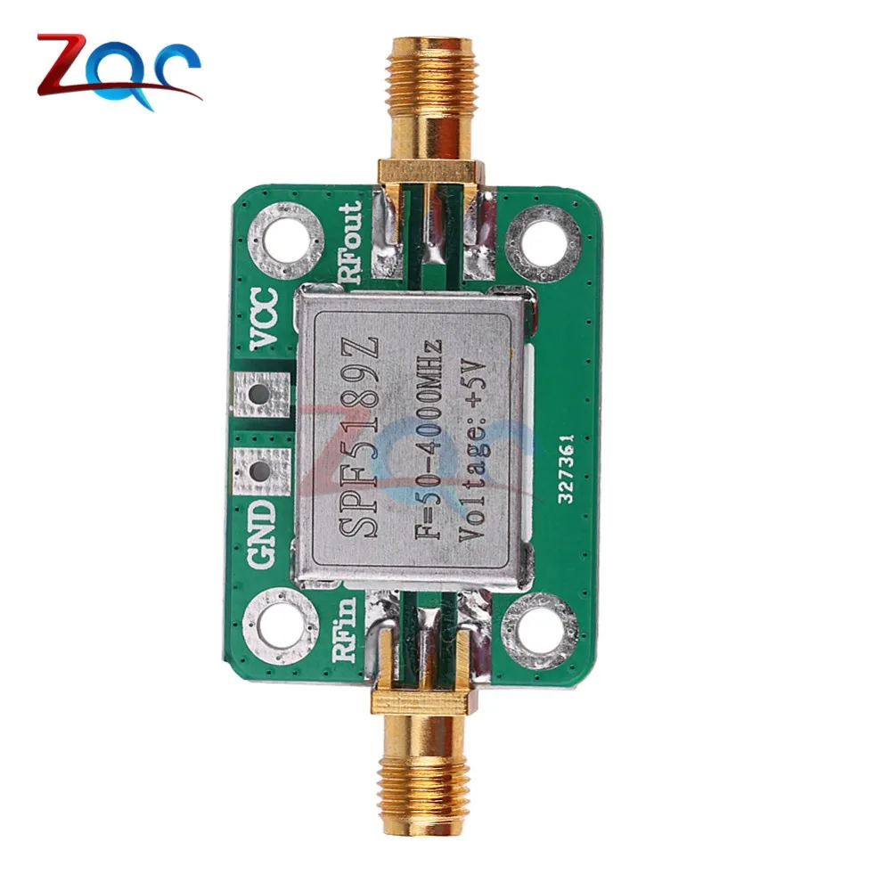 LNA 50-4000 МГц SPF5189 РЧ усилитель сигнала приемник для FM HF VHF/UHF Радиомодуль